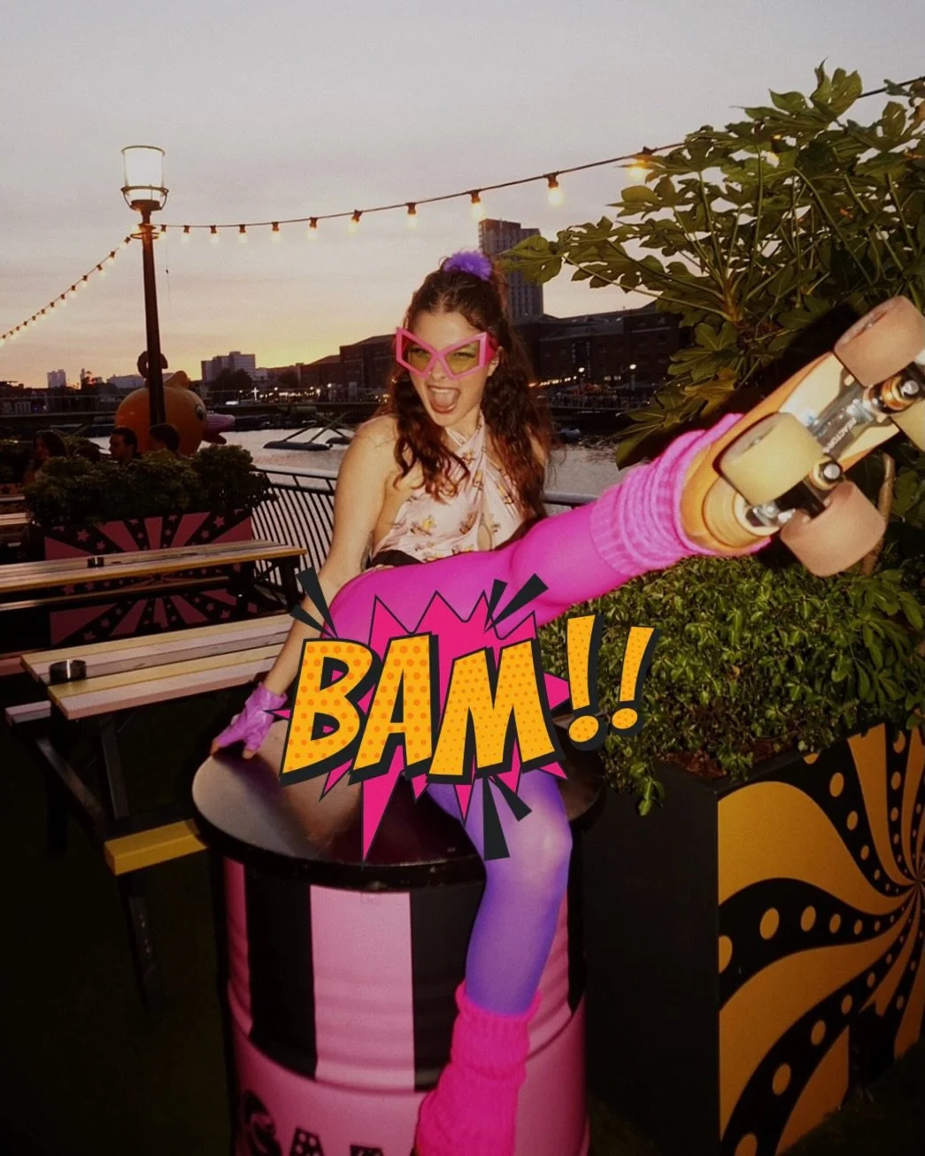 bank holiday? completed it m8🛼✨🍭💕

#rollerskating
