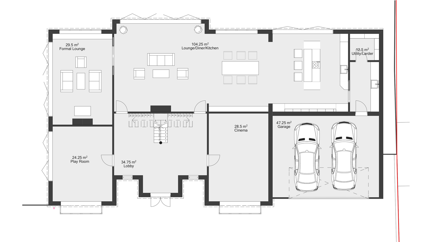 PROPOSED GROUND FLOOR PLAN