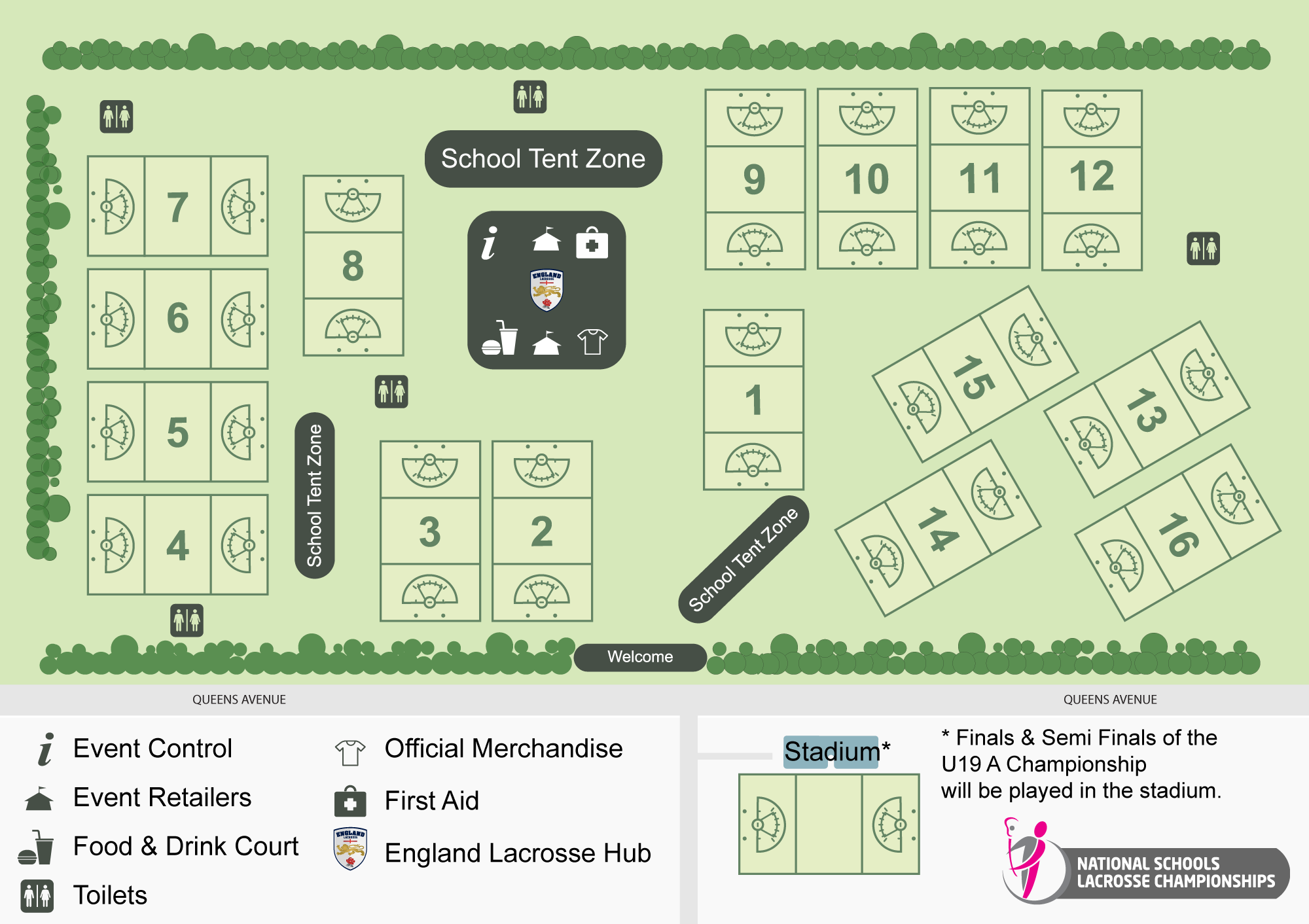 National Schools Lacrosse Championship 2019 - The Venue