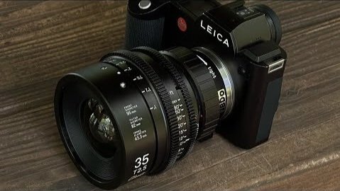SIGMA CINE lens FF ClassicPrime Line 35mm X Leica SL Footage