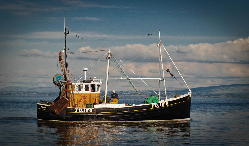 ALBION FD170 Type: Prawn Trawler Size: 12.17m x 4.64m Built: 1955; Buckie