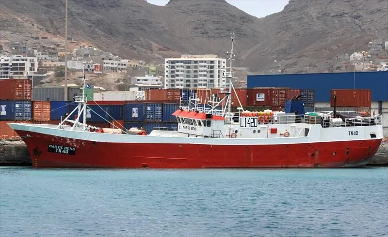 MAR DE BENS TN40 Type: Metal Hull Trawler Size: 46.85m Built: 1975; Kochi