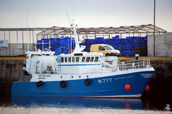 NORTHERN QUEST N777Tipo: Metal Hull TrawlerSize: 19.27mBuilt: 1980; Francia