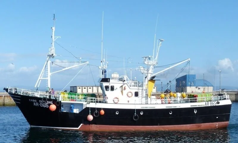CABO ORTEGAL AR865 Type: Metal Hull Trawler Size: 28.13m Built: 1991; Asturias Spain