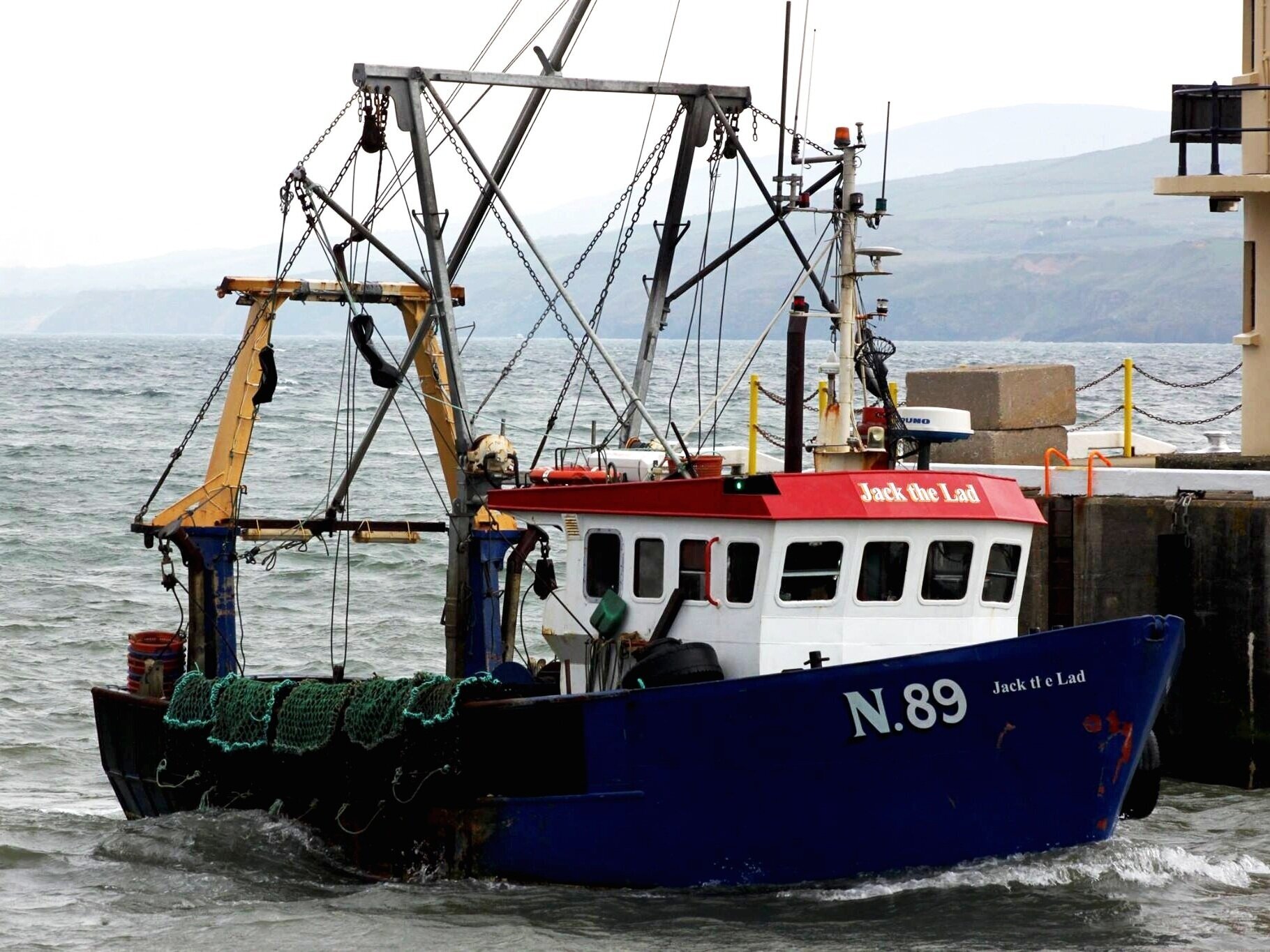 JACK THE LAD N89Tipo: Metal Hull TrawlerSize: 9.9mBuilt: 1991; Isola di Wight