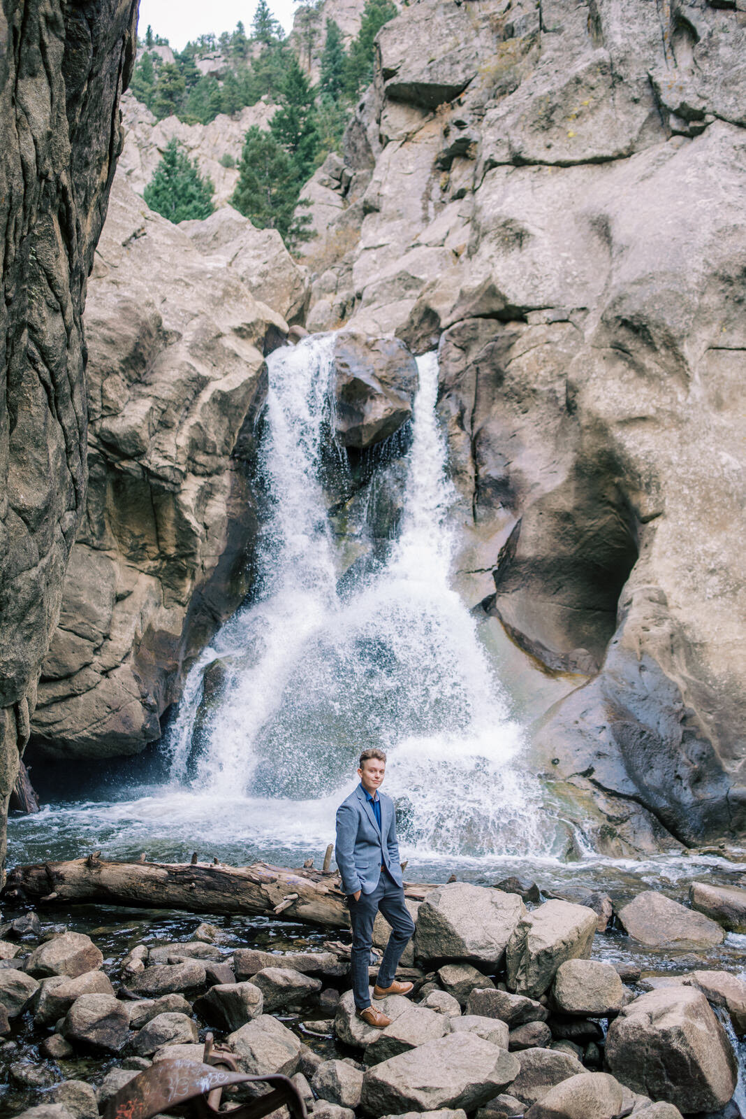 The falls were flowing pretty full which was perfect!