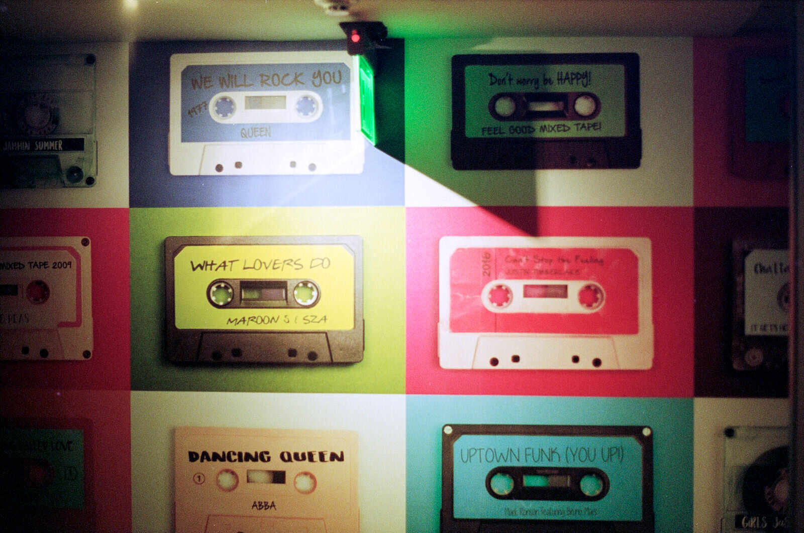 Oh, blast from our past...cassette tapes!