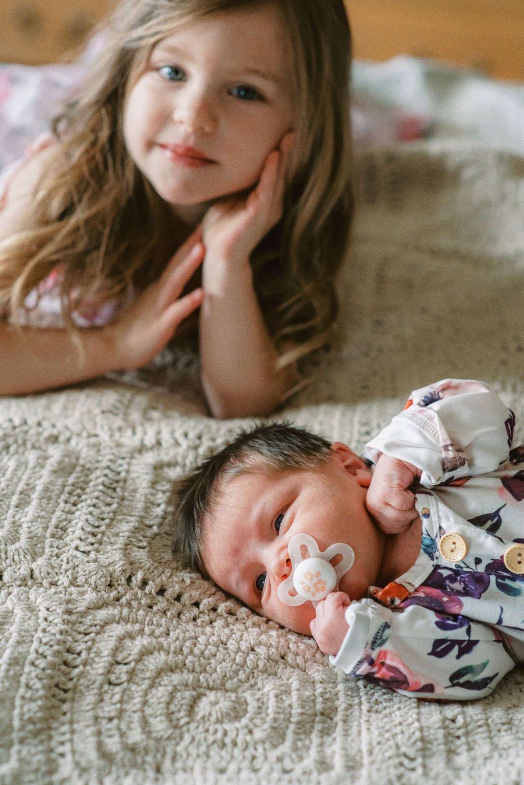 They were all there to support and love on baby Josephine.