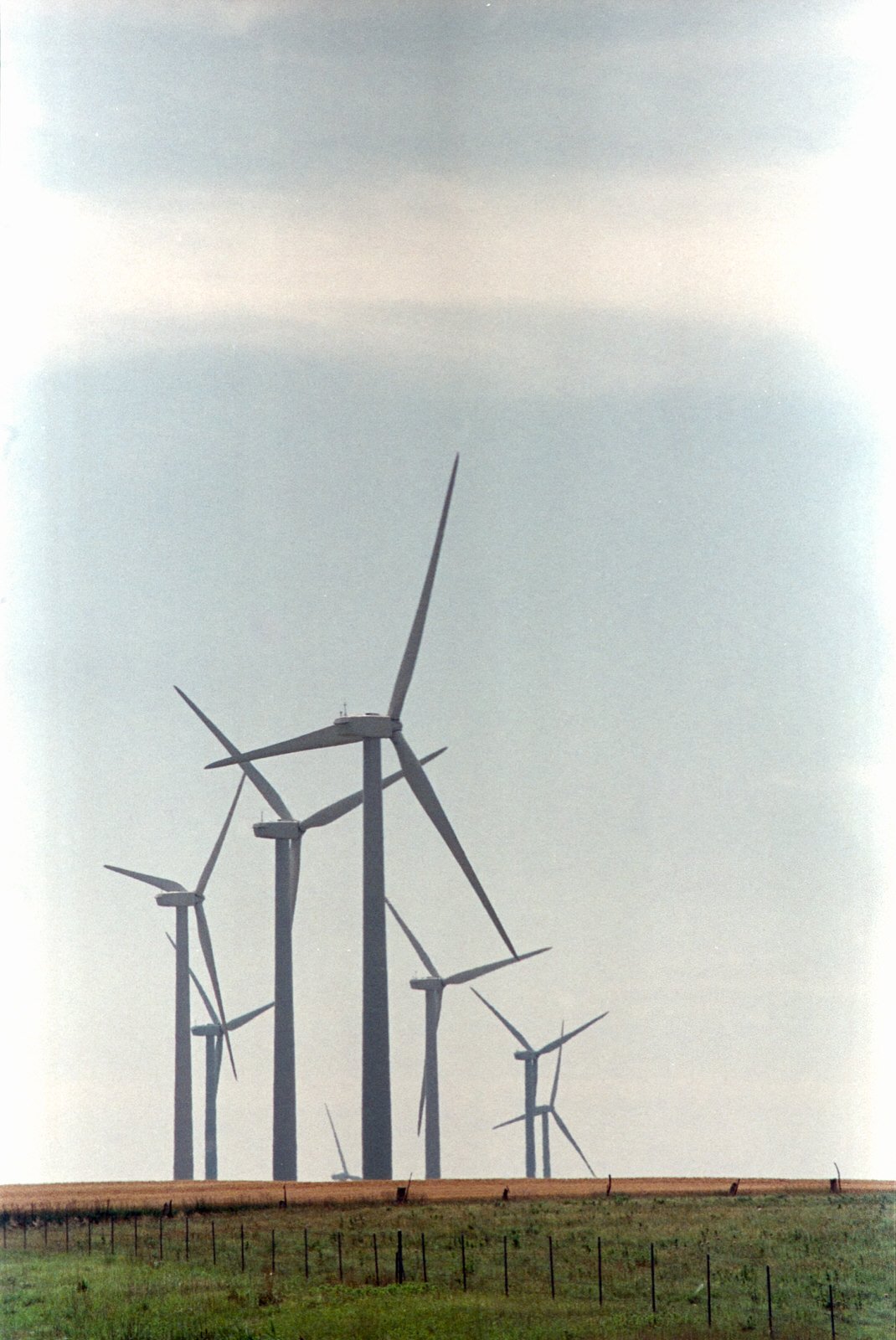 The wind turbines...I was definitely obsessed with getting what I felt was a cool shot of them. 