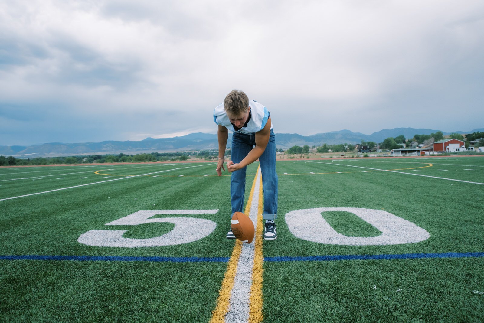 Football is one of Brayden's passions and he has been playing it all through HS.