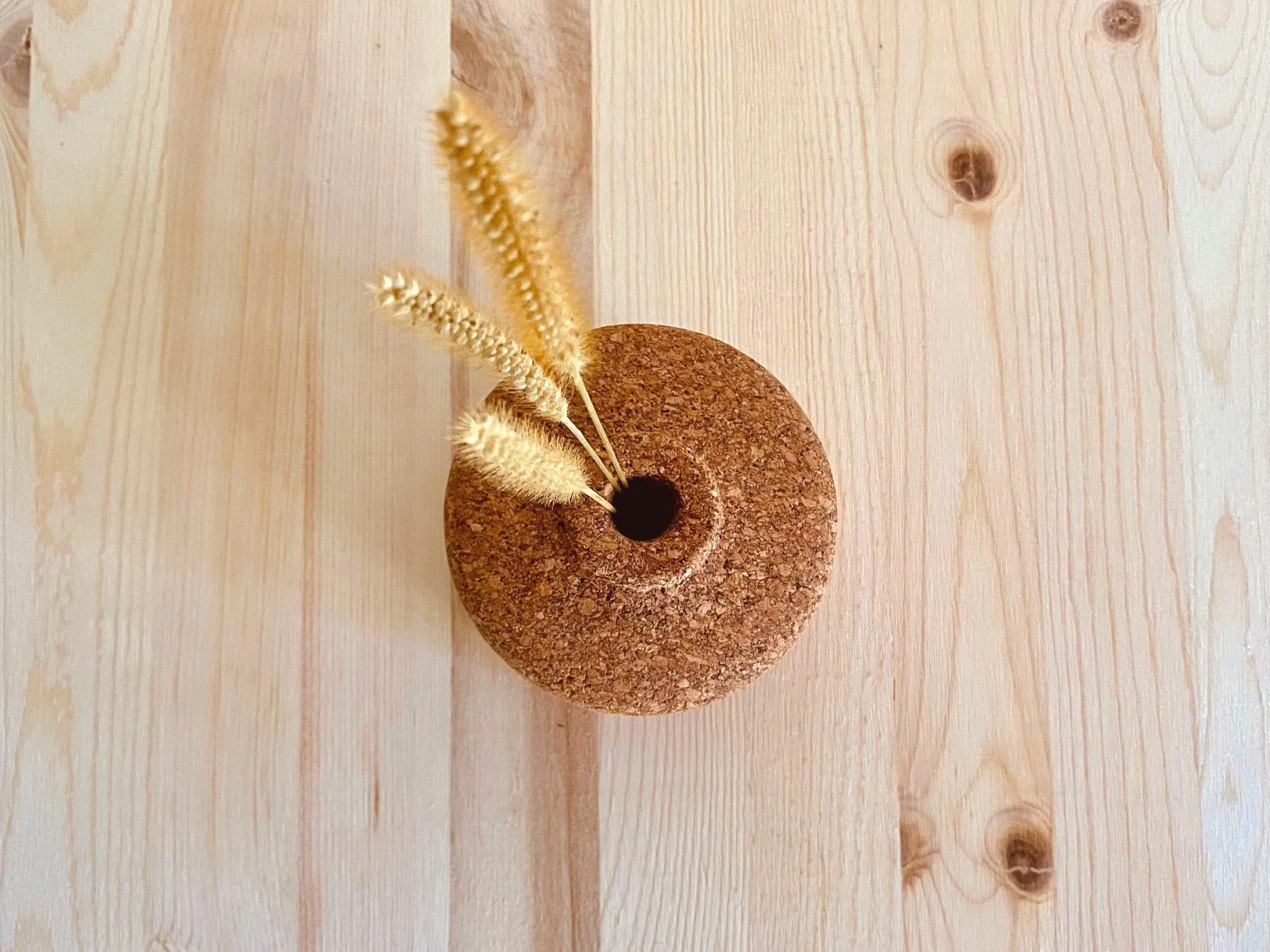 Small cork vase