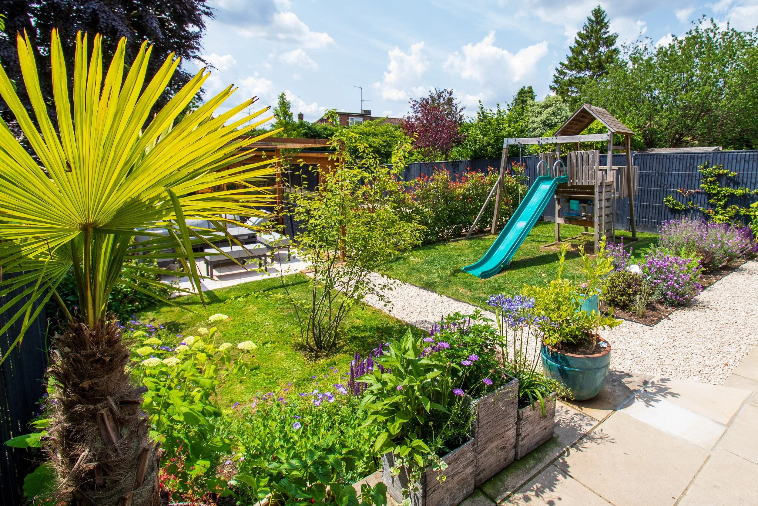 Ben Martin Garden Design_Planting_Paths_Play area_hedging_Oxted.JPG