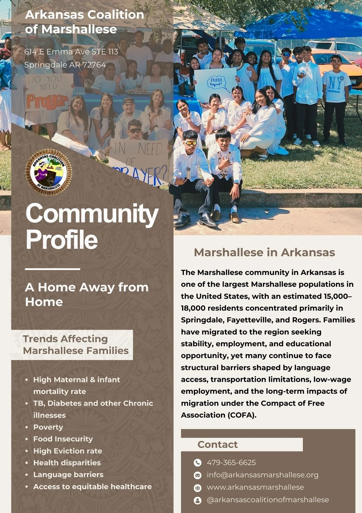 Marshallese community, rimajol, Marshallese, non-profit, organization, Marshallese population.  Marshallese history, Marshallese legacy, Marshallese data, Marshallese education, Marshallese initiative, Marshallese program, Marshallese resource, COFA