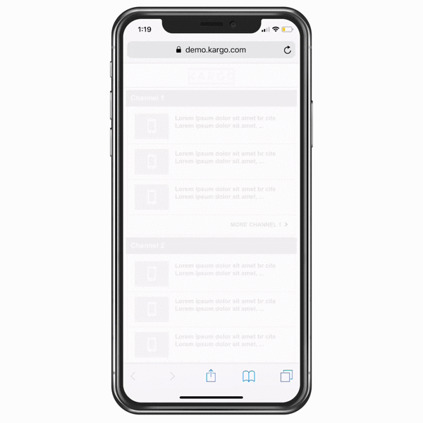 Beyond the banner breakout ad demo