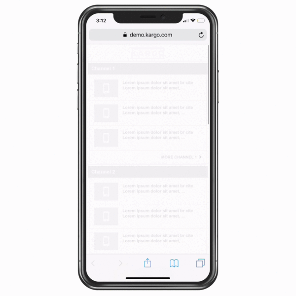 Video Vertical Viewstream Ad Demo