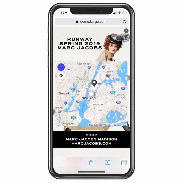Rich Media Store Locator Ad Demo