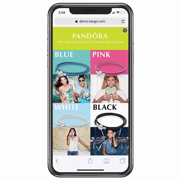 Rich Media Slide to Reveal Ad Demo