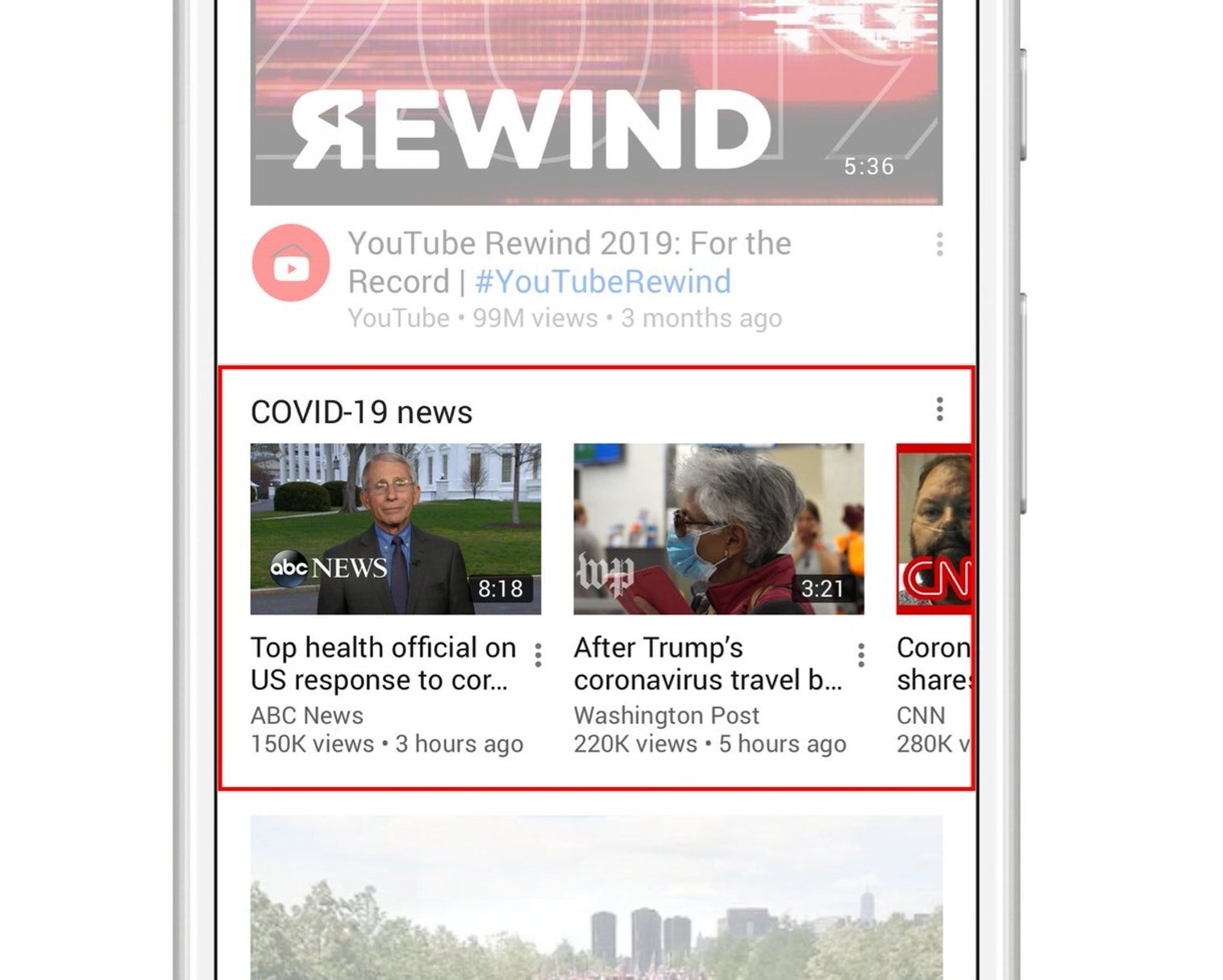 YouTube launches COVID-19 news shelf on desktop and mobile - Input Mag