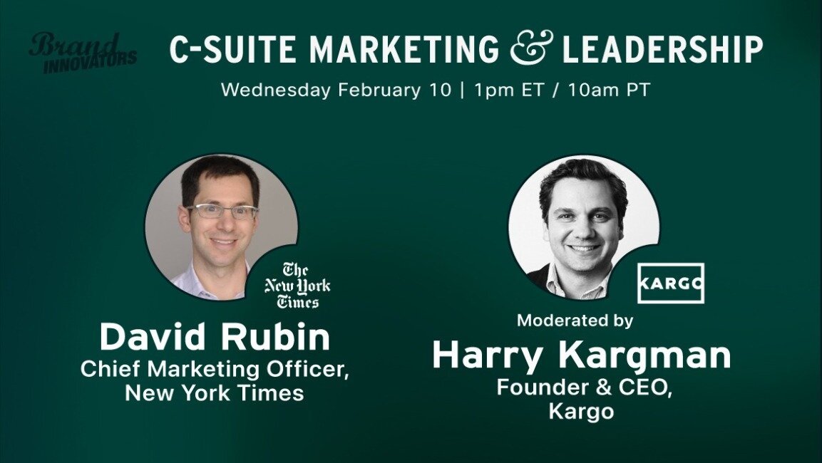 C-Suite Marketing &amp; Leadership