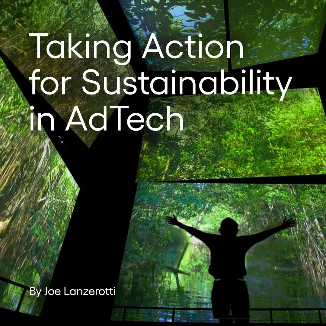 Digital advertising accounts for roughly 1% of all global energy consumption. The time is now for the ad tech industry to embark long term sustainability solutions. Kargo Director of Media Strategy Joe Lanzerotti covers the steps Kargo is taking to l