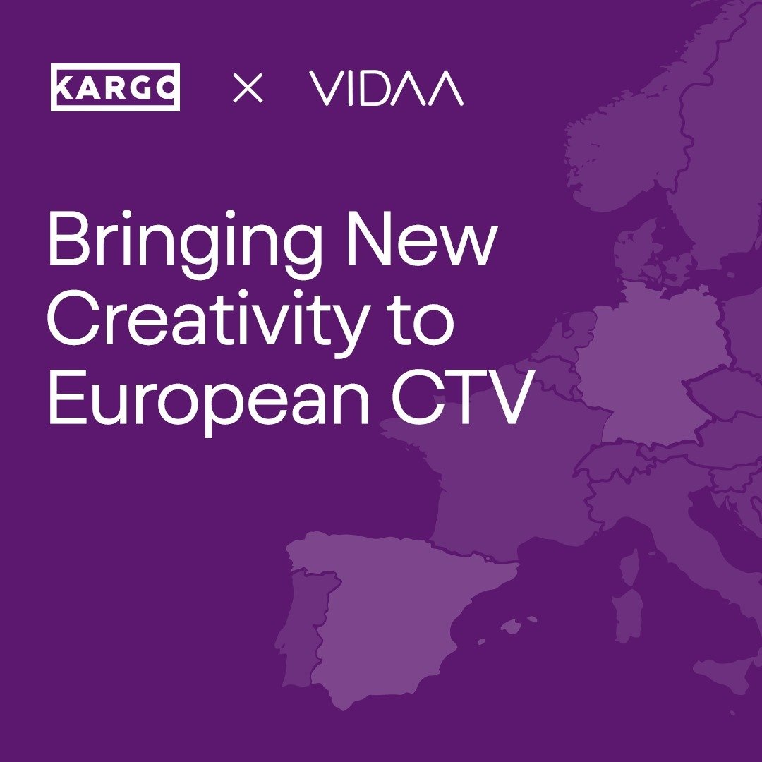 Breaking news: Kargo and VIDAA are partnering to bring more creative advertising opportunities to two of the EU&rsquo;s largest markets. Now brands can be seen on the CTV menu screen or even every screen in the house. Your choice. Learn more about th