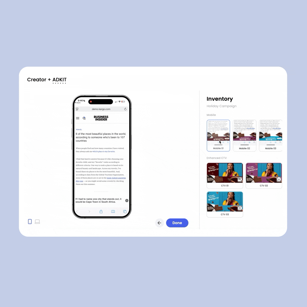 One workflow across every channel