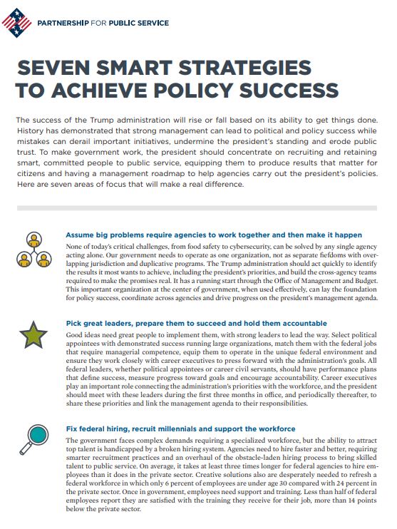 Seven Smart Strategies to Achieve Policy Success 