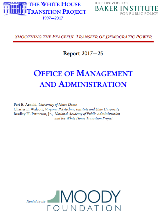 Institutional Memory Series: Management and Administration
