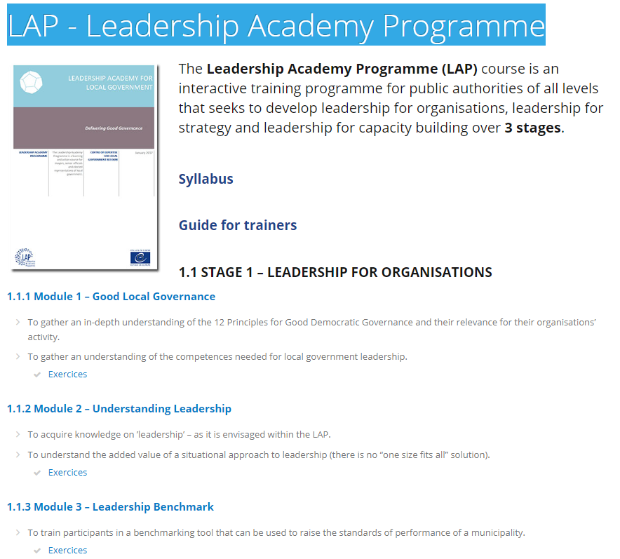 Leadership Academy Programme