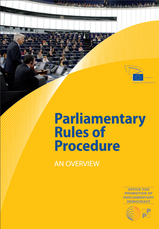 Parliamentary Rules of Procedure: An Overview