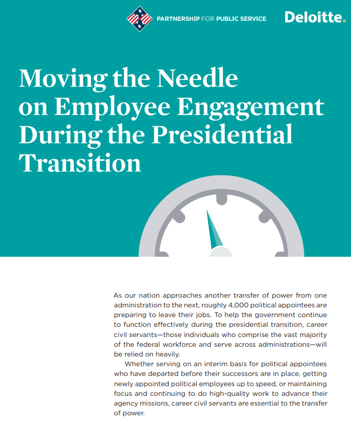 Moving the Needle on Employee Engagement During the Presidential Transition