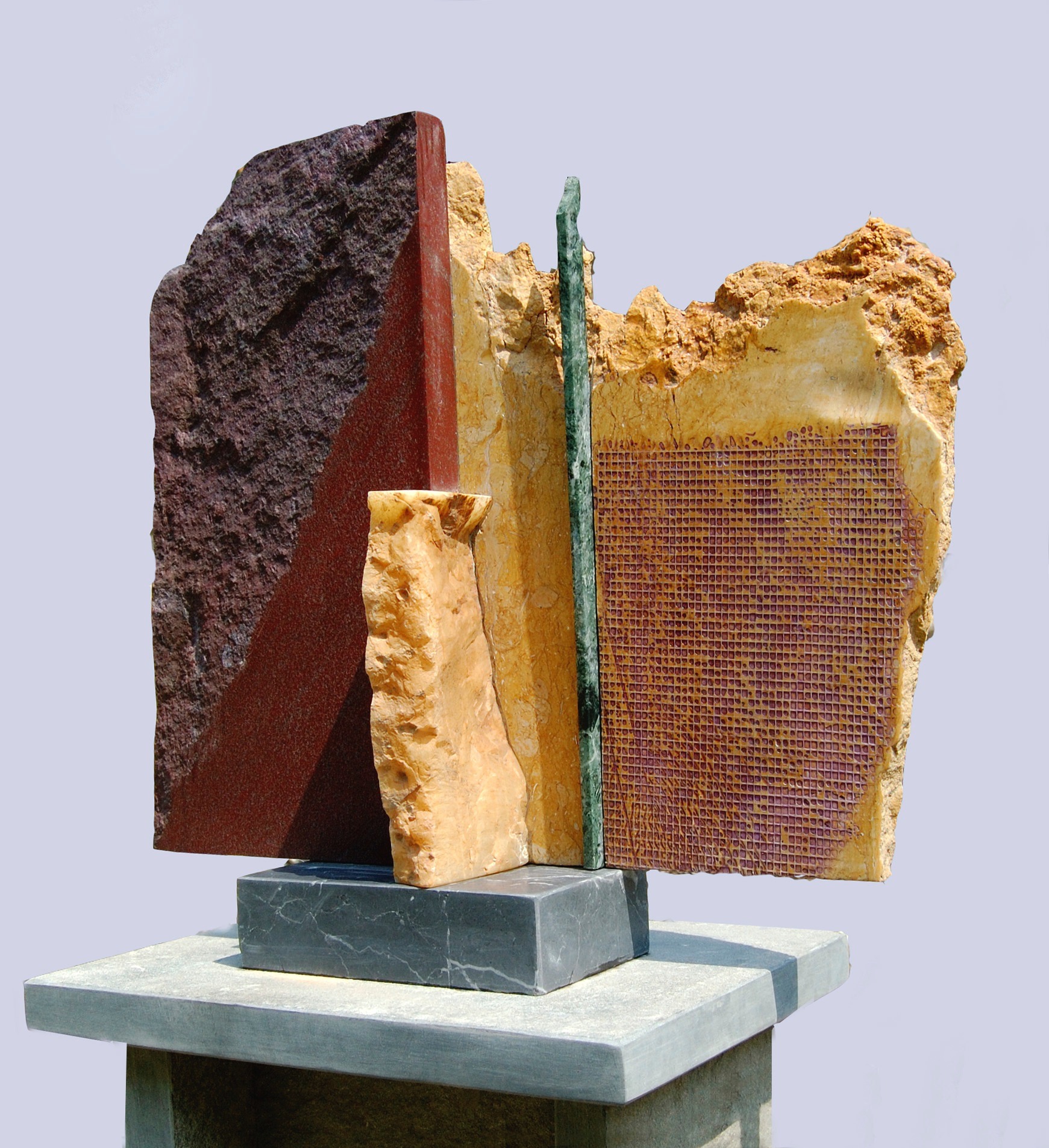 Monument With Grid