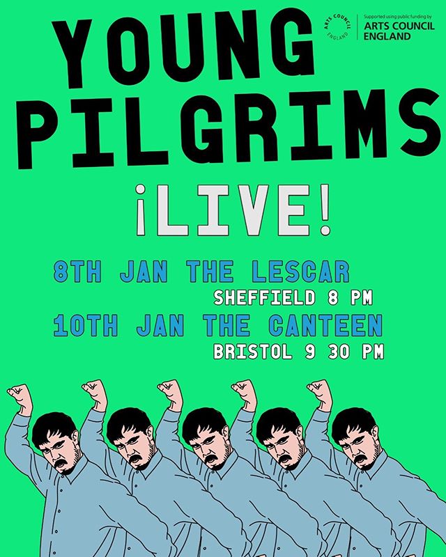 Awriteeeeee! TOMORROW NIGHT (8th Jan) we&rsquo;re hitting up Sheffield at the Lescar and then FRIDAY NIGHT (10th Jan) we&rsquo;ll be kicking about Bristol at The Canteen! 💪💪💪💪PUMPED💪💪💪💪 Who&rsquo;s coming along?! Illustration by the incred @b