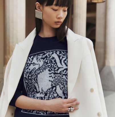 W+W x The Met Tapestry Crewneck