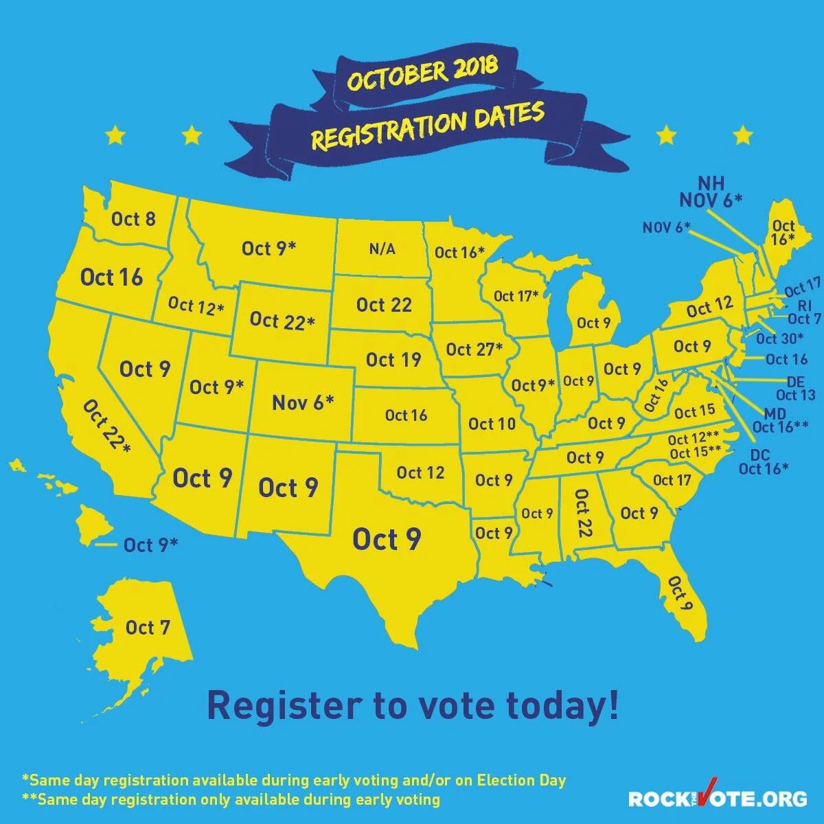 NEWS: ROCK THE VOTE