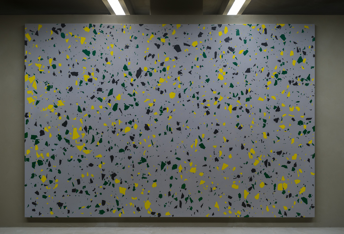 Pavilion, 2014 Acrylic on canvas 180 x 270 cm