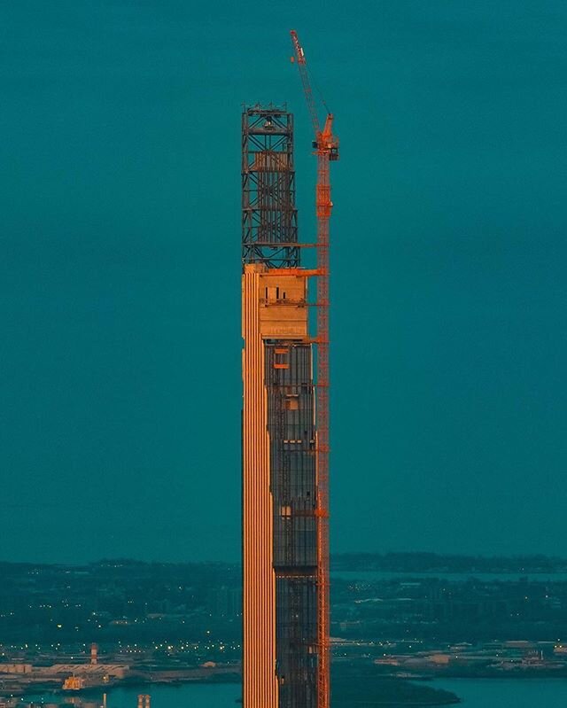 As always @theamazingknight making our cranes 🏗 look super cool! @shoparchitects @jdsdevelopmentgroup @pmgdevelopment 111 West 57th Street.  #111west57 #potain #towercranepics #cranespotting #cranespotter #uscranes #uscranesnewyork #towercranepics