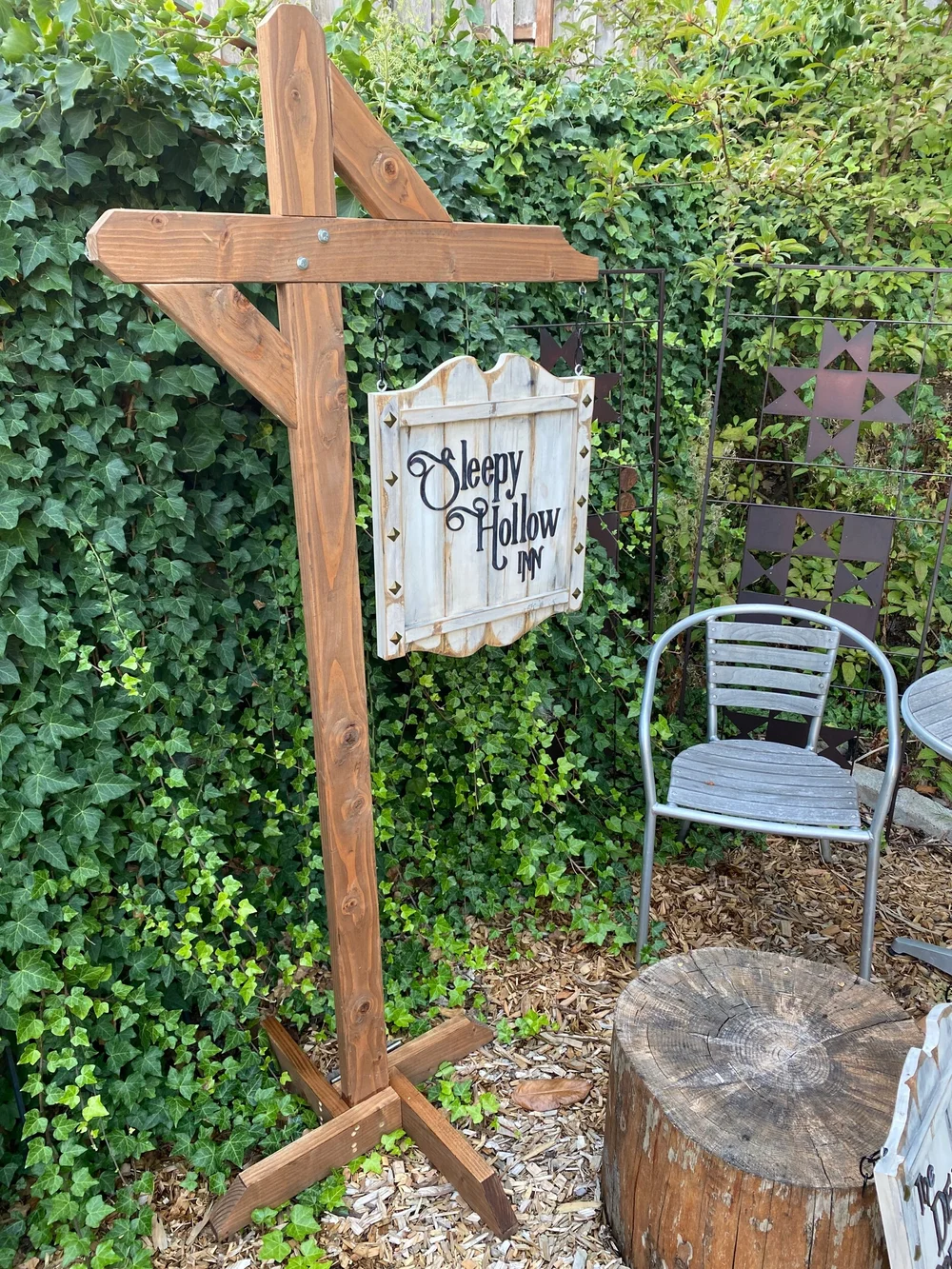 Wood Halloween yard signs — nerd wood designs