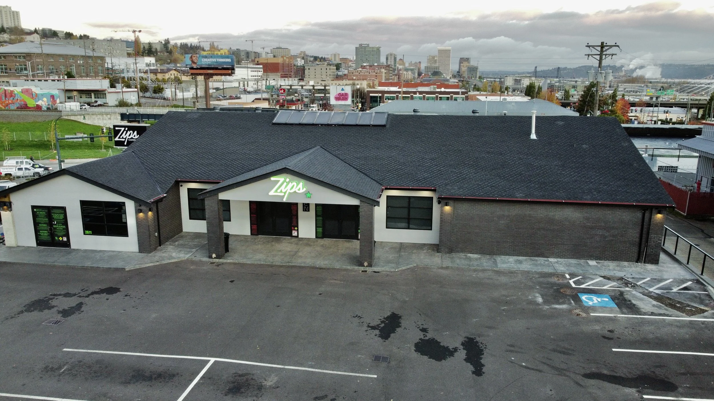 Zips Cannabis on 72nd Recreational Dispensary in WA