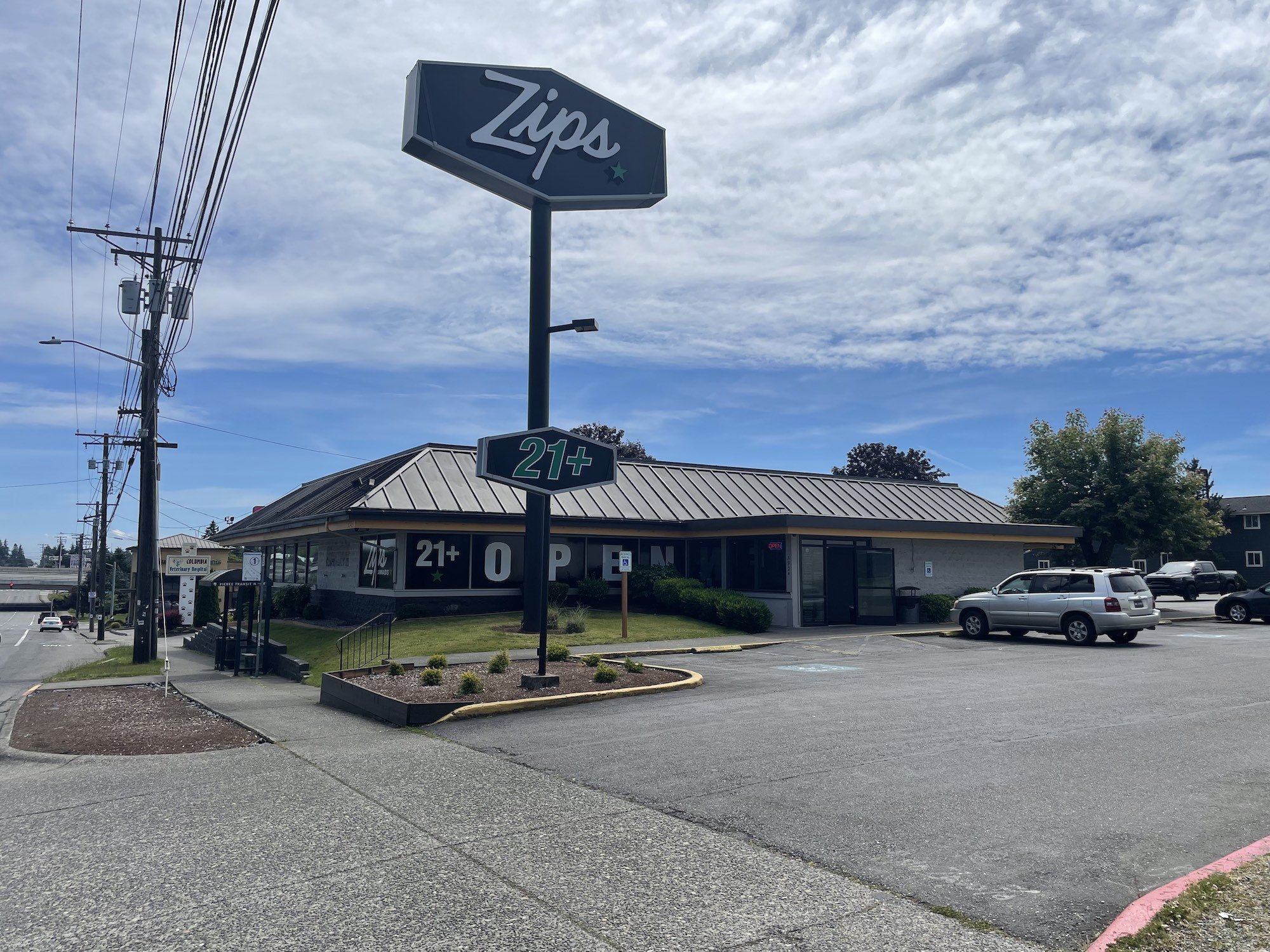 Zips Cannabis on 6th Ave Recreational Dispensary in WA