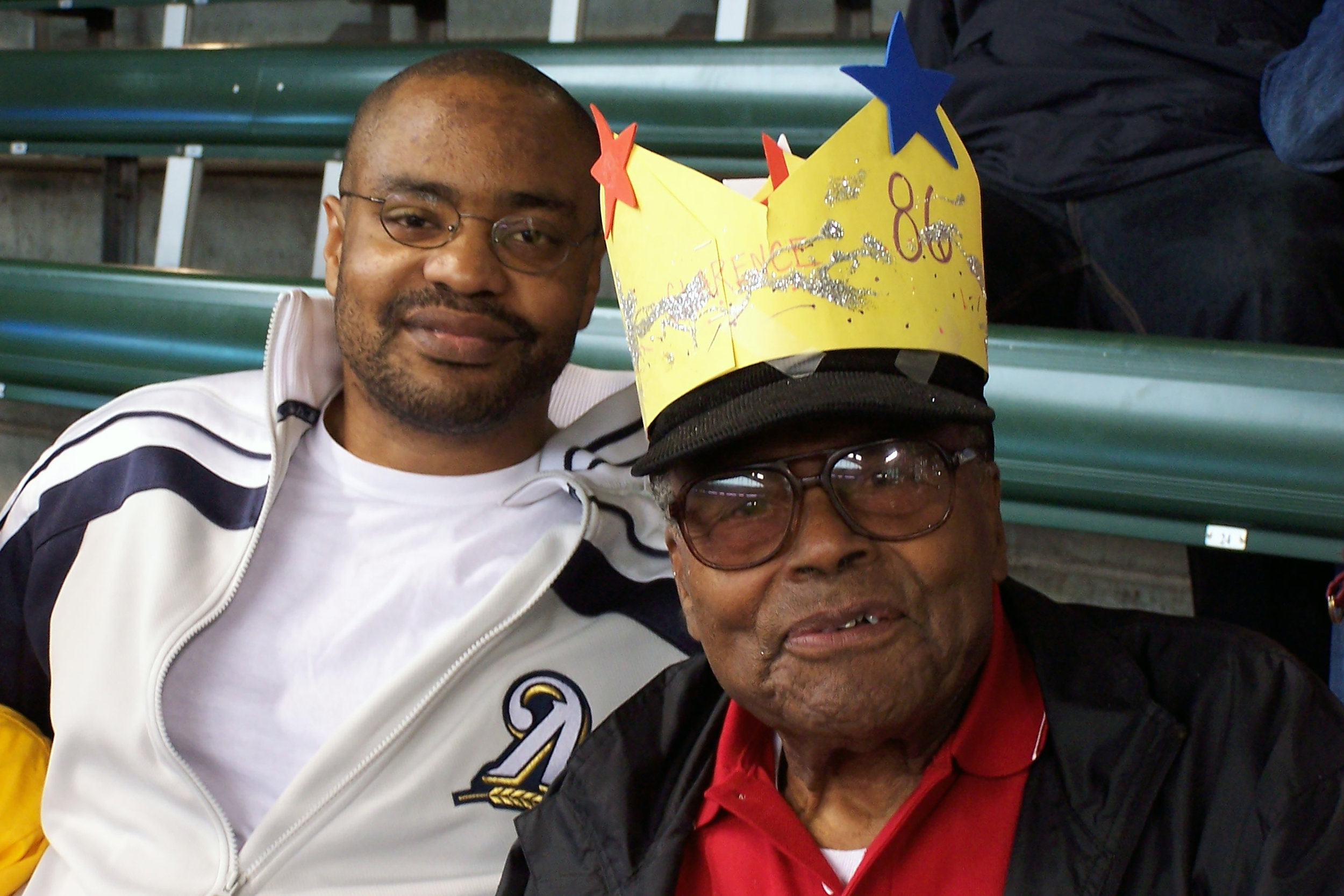 ClarenceGarrettAndRedGarrett_86thBirthdayAtBrewerGame 2.jpg
