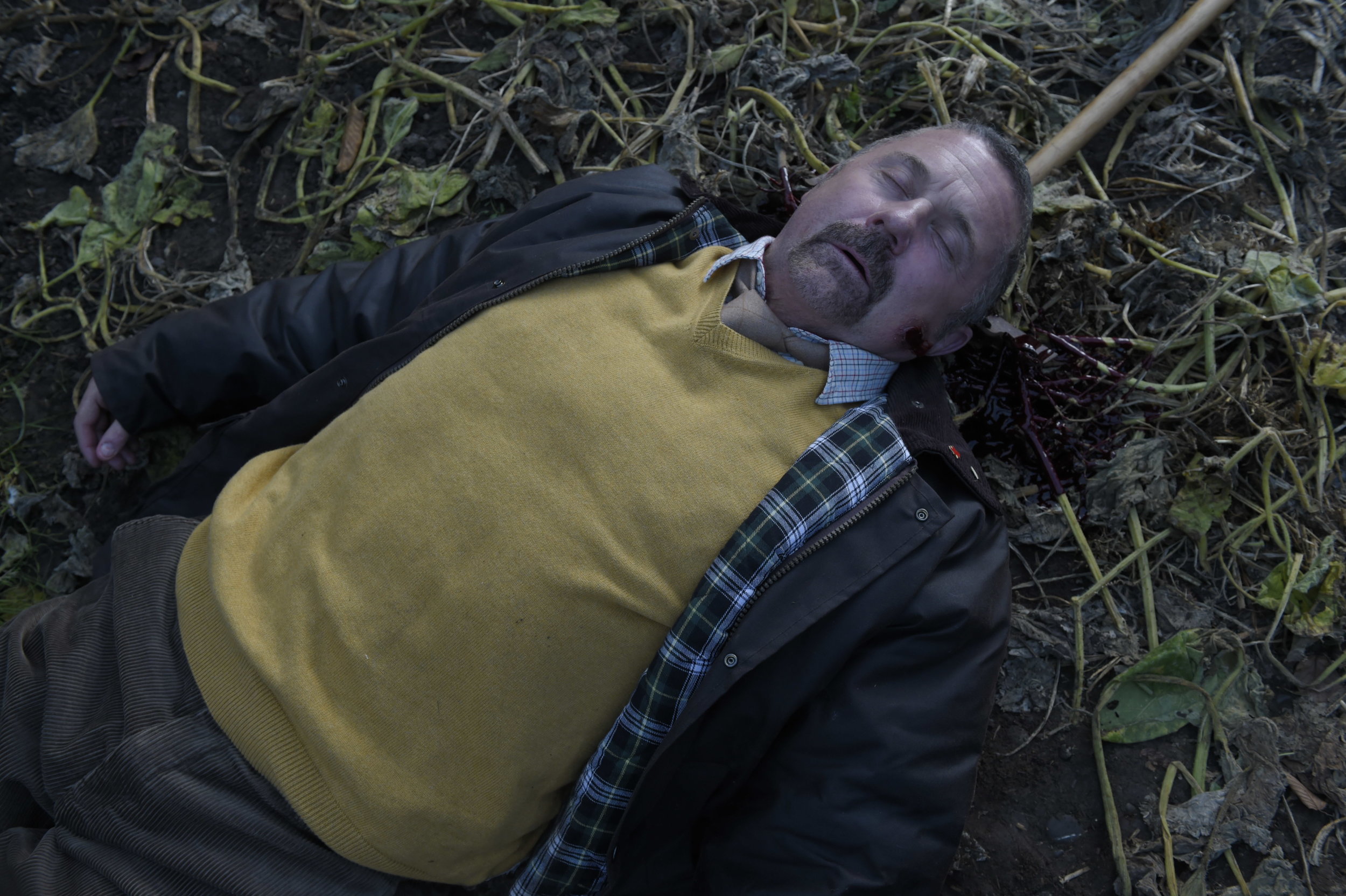Kane Hodder as Mr.Parsons - Allotment Death Scene.JPG