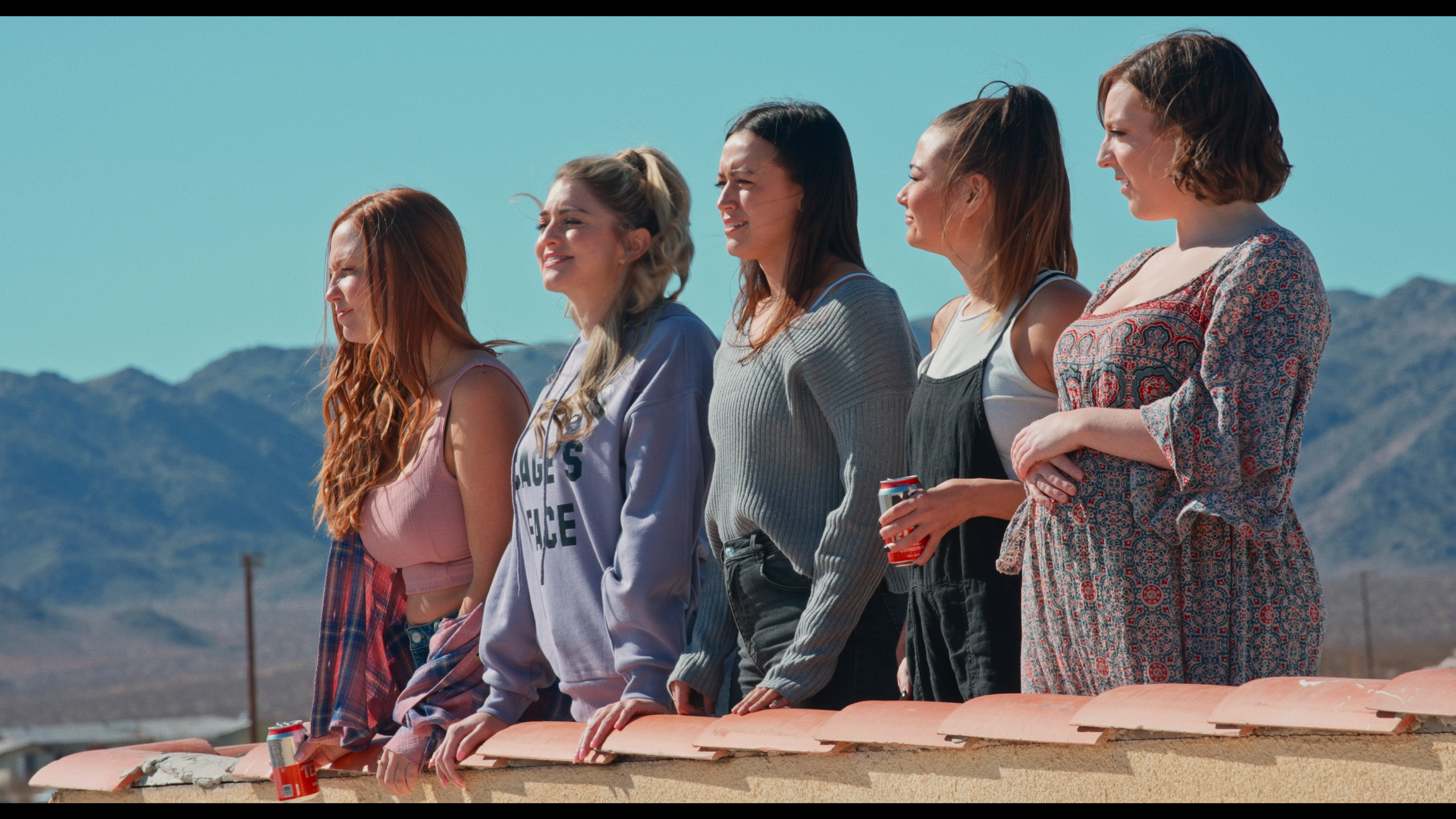 Claire Dellamar(Nora)_Geri Courtney-Austein(Marybeth)_Harley Bronwyn(Avery)_Mandie Cheung(Dylan)_Rochelle Anderson(Gillian)_Girls on Roof.png