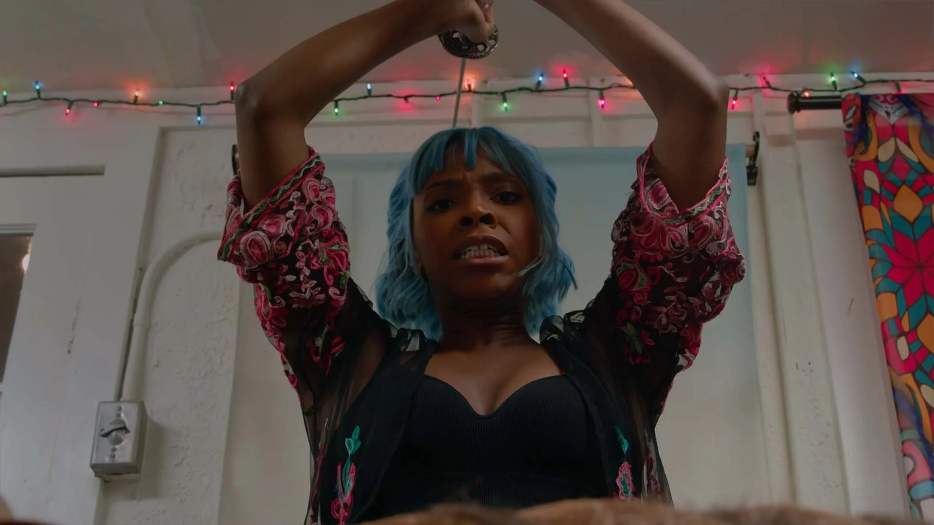 McConadilla_Charity Croomes as B lue giving McConadilla what fer.jpg