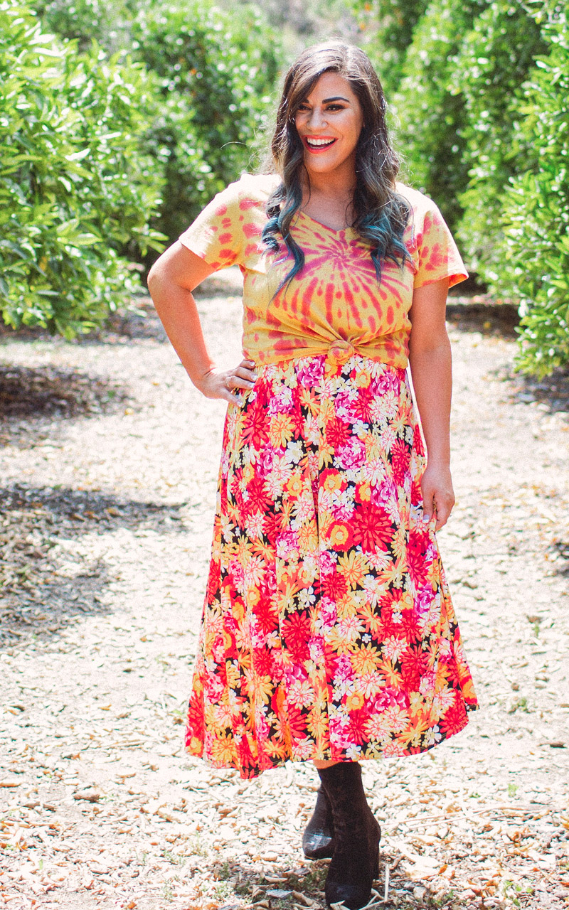 LuLaRoe-Maxi-Skirt-with-yoga-band-pink-and-yellow-floral.jpg