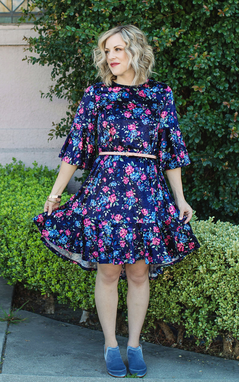 LuLaRoe-Maurine-Bell-Sleeves-Flounce-Dress-navy-and-pink-floral.jpg