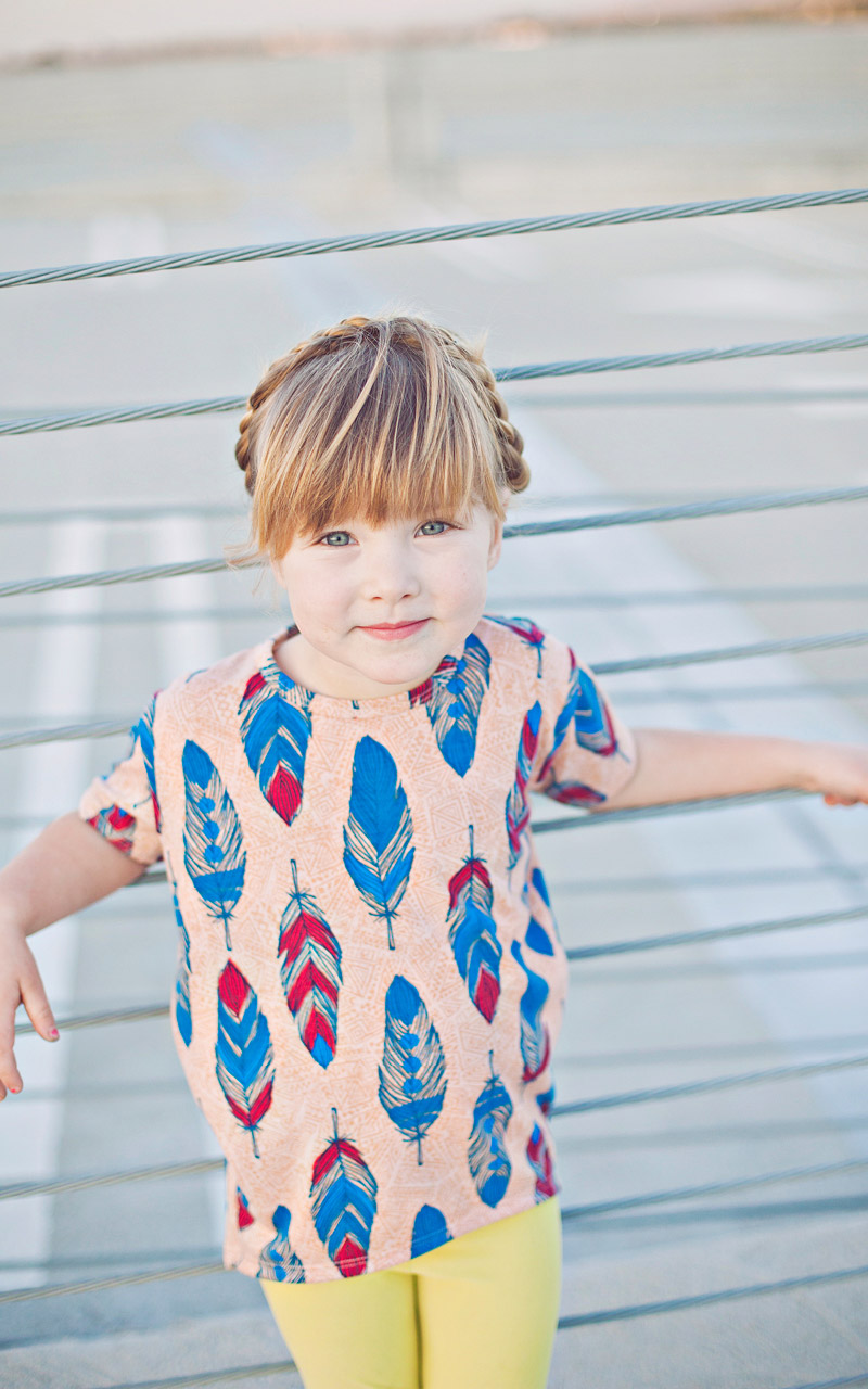 LuLaroe-Gracie-Top-High-Low-T-Shirt-Kids-light-peach-feathers.jpg