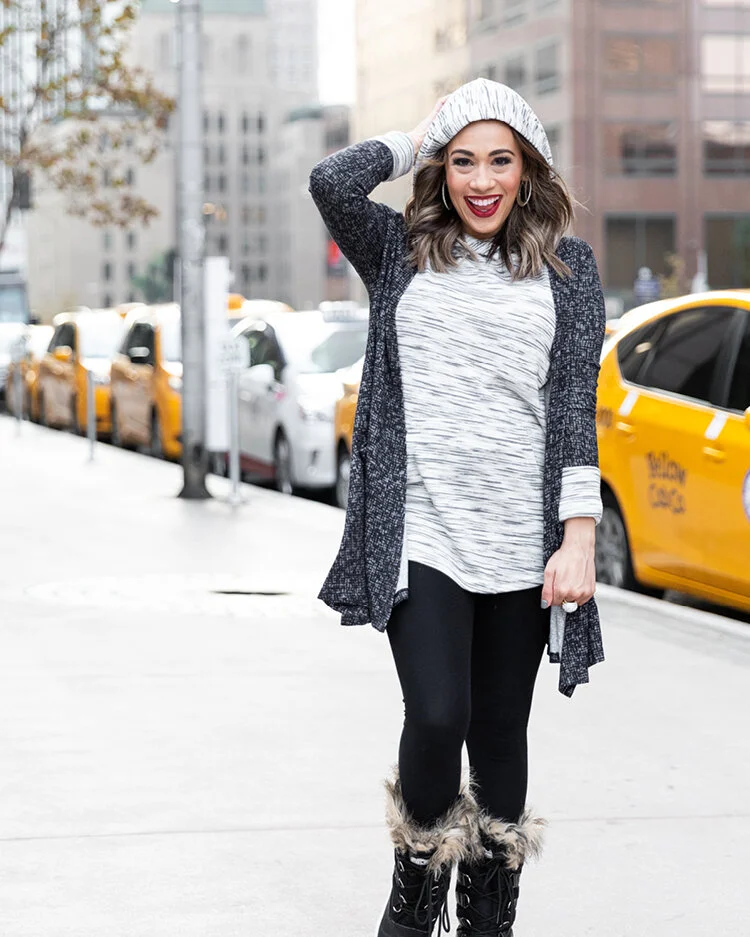 Amber Lightweight Hoodie Black White Charcoal Collection Lularoe