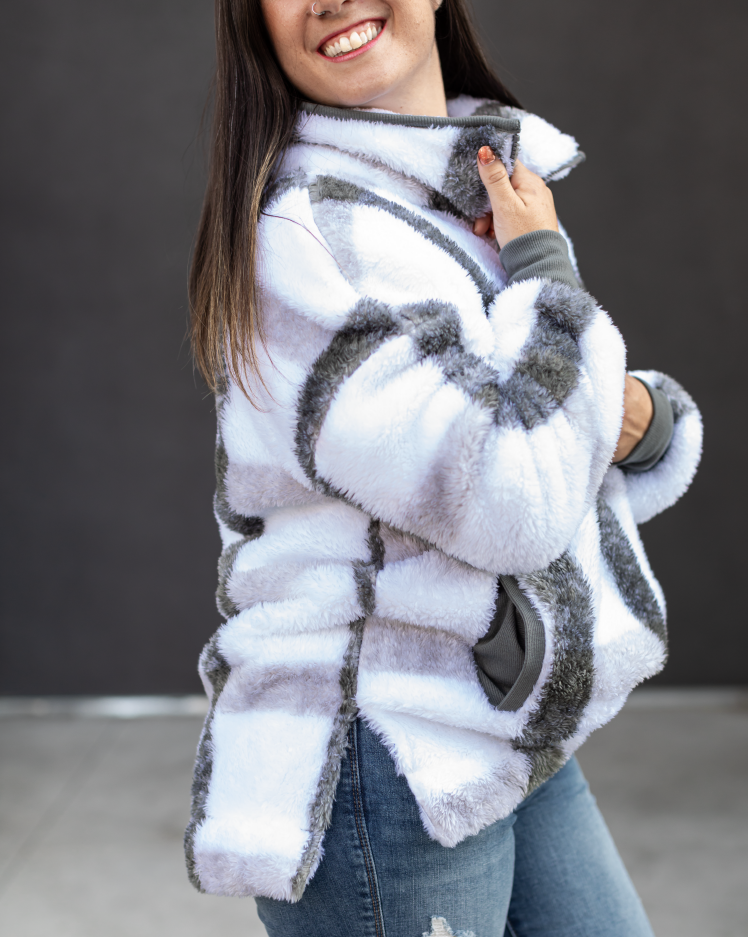 Nancy Half Zip Pullover Sweater - Women 