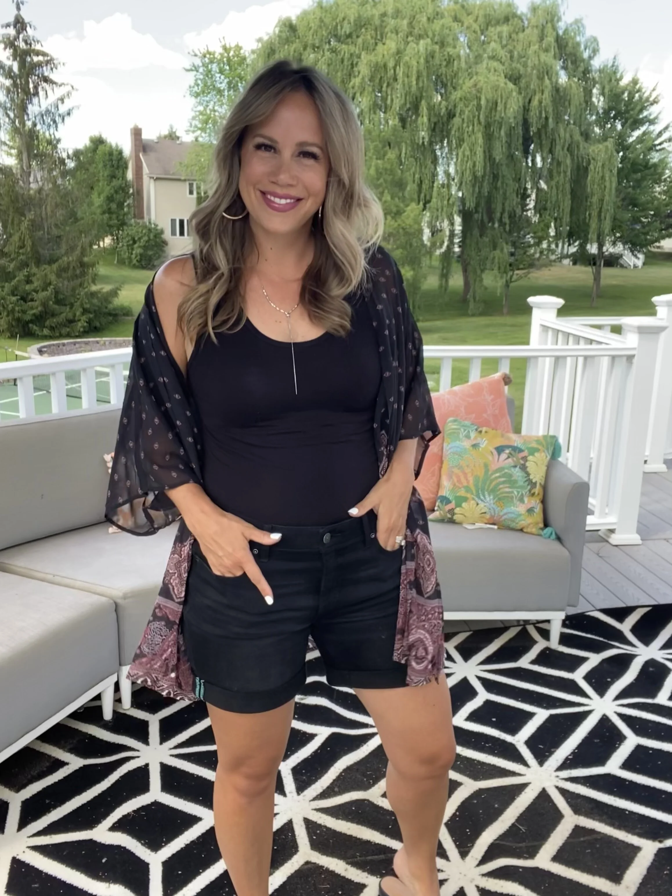 Boyfriend Denim Shorts - Women's 